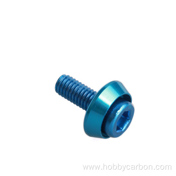 Aluminum license plate screws